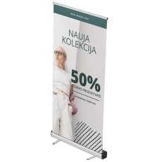 Mobilaus vienpusio roll up stendo plakatas