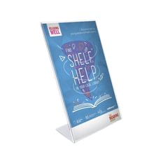 L formos informacinis stovelis  iš organinio stiklo, A6