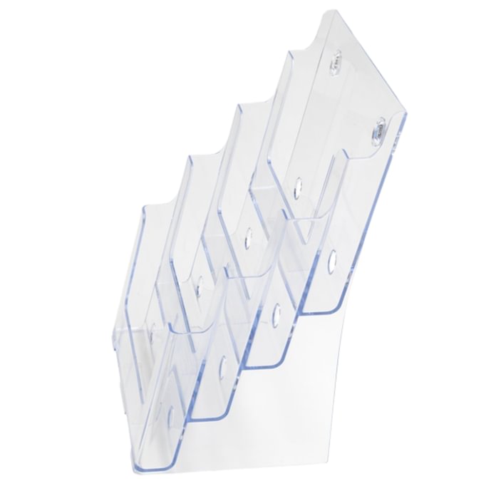 Keturių kišenėlių bukletų laikiklis, A4 formatas