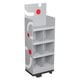 Kartoninis stendas displėjus 1/4 paletės, modelis T-2-1_4, 60x40 cm