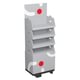 Kartoninis stendas displėjus 1/4 paletės, modelis T-5-1_4, 60x40 cm