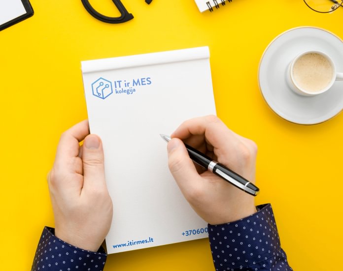 Klijuoti firminiai bloknotai