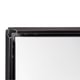 Lauko stendas TANK B2,  dvipusis, juodas