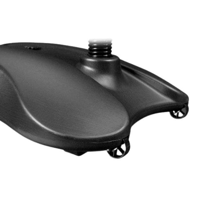 Lauko stendas TANK B2,  dvipusis, juodas
