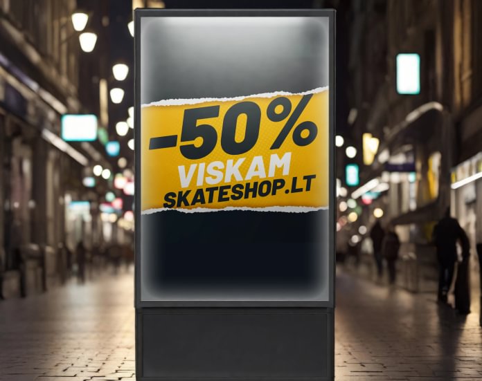 Plakatai šviesdėžėms