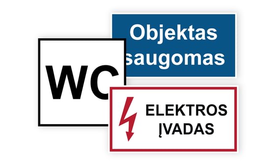 Kiti informaciniai ženklai