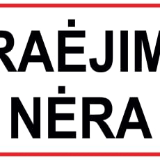 Ženklas „Praėjimo nėra“