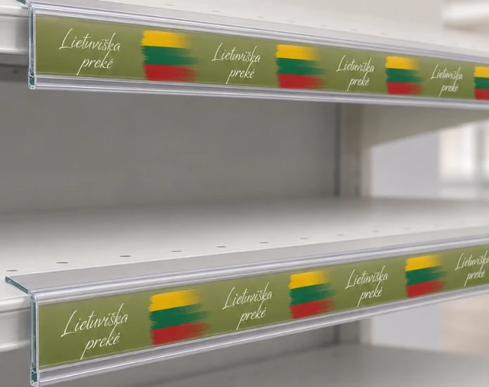 Standartinės popierinės kainų juostos