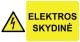 Ženklas „Elektros skydinė“